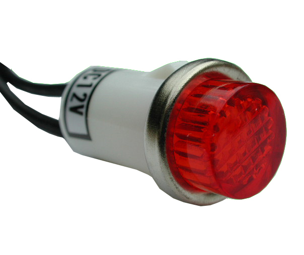 RED 12V P. LAMP