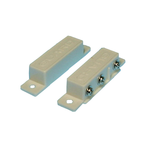 Magnetic Reed Switch, N.O./N.C., White
