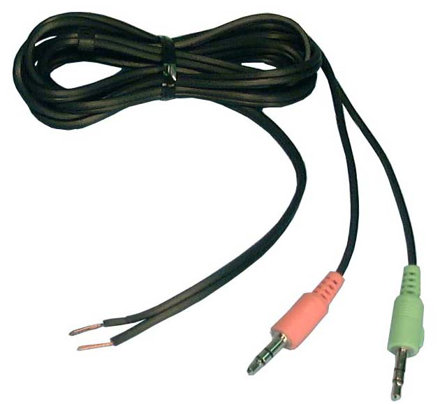 DUAL STEREO CABLE-3.5MM-7'