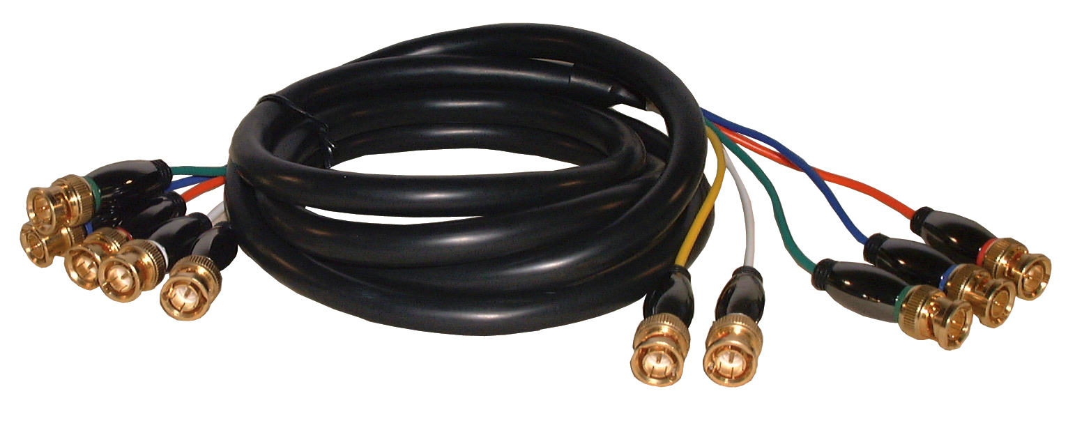 RGB-HDTV CABLE-5 BNC M/M-12'