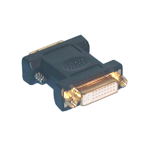 DVI-I Male to Female Adaptor