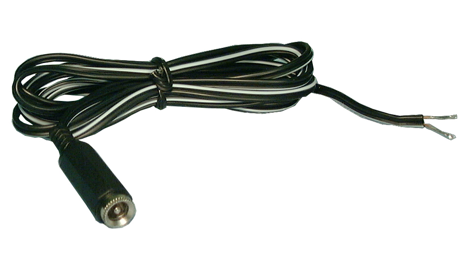 2.1 DC JACK-22 AWG-6' TO S/T