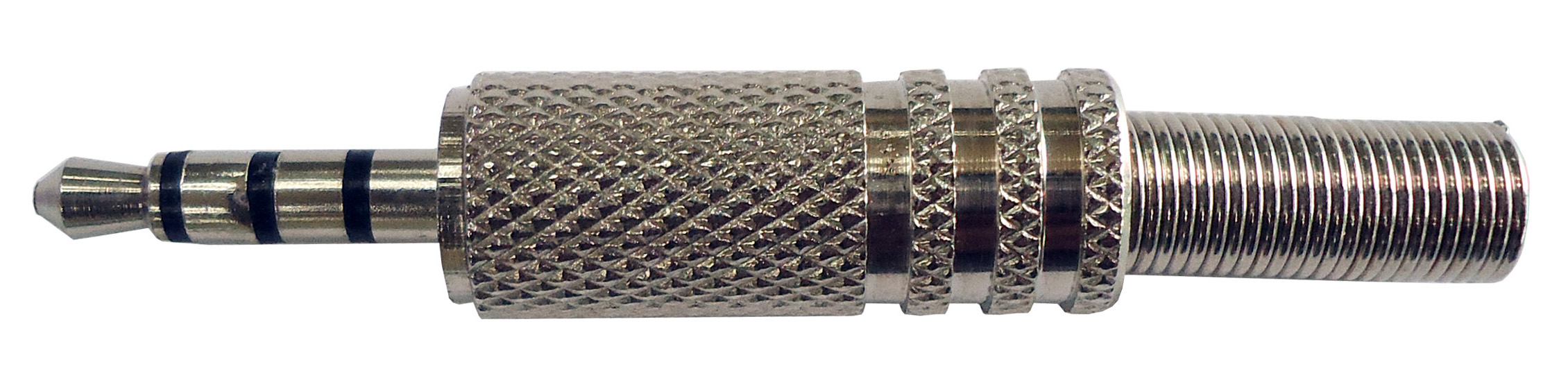 Shielded 4 Cond. 3.5mm Plug, Metal Handle
