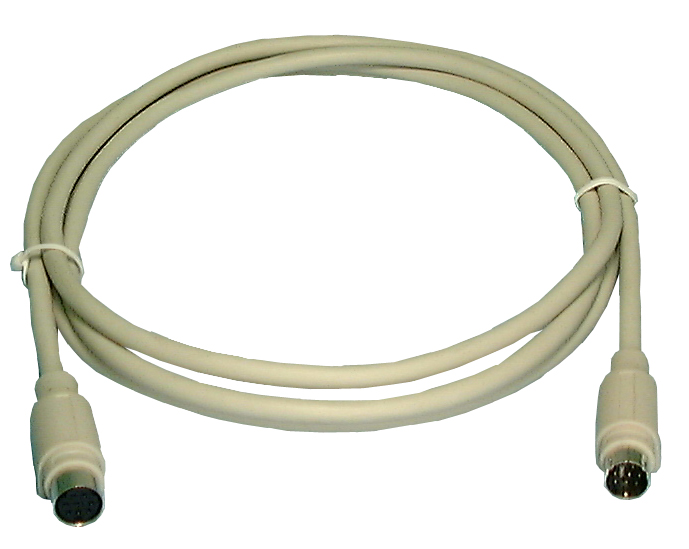 MINI DIN 8 M/F-6'