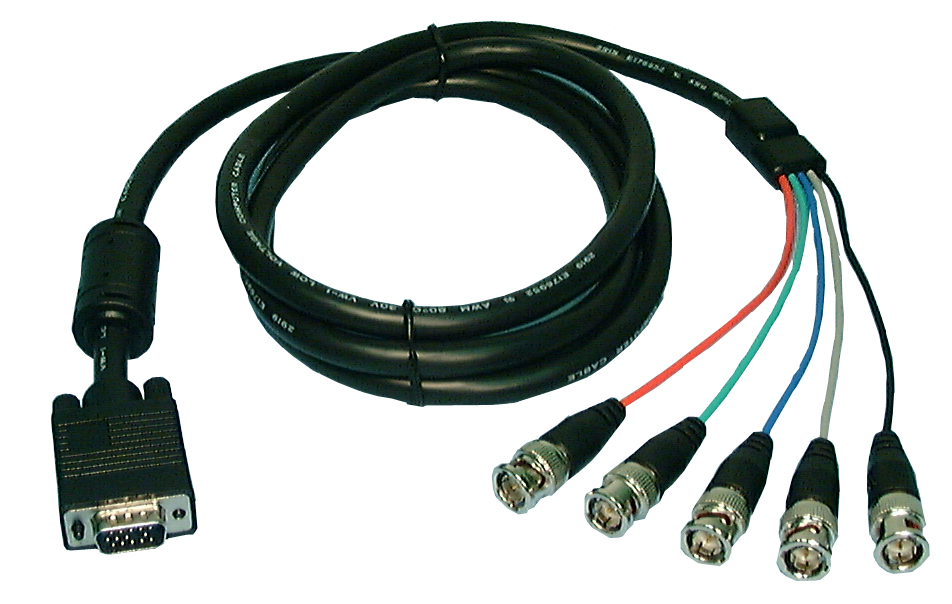 RGB MONITOR CABLE-10'