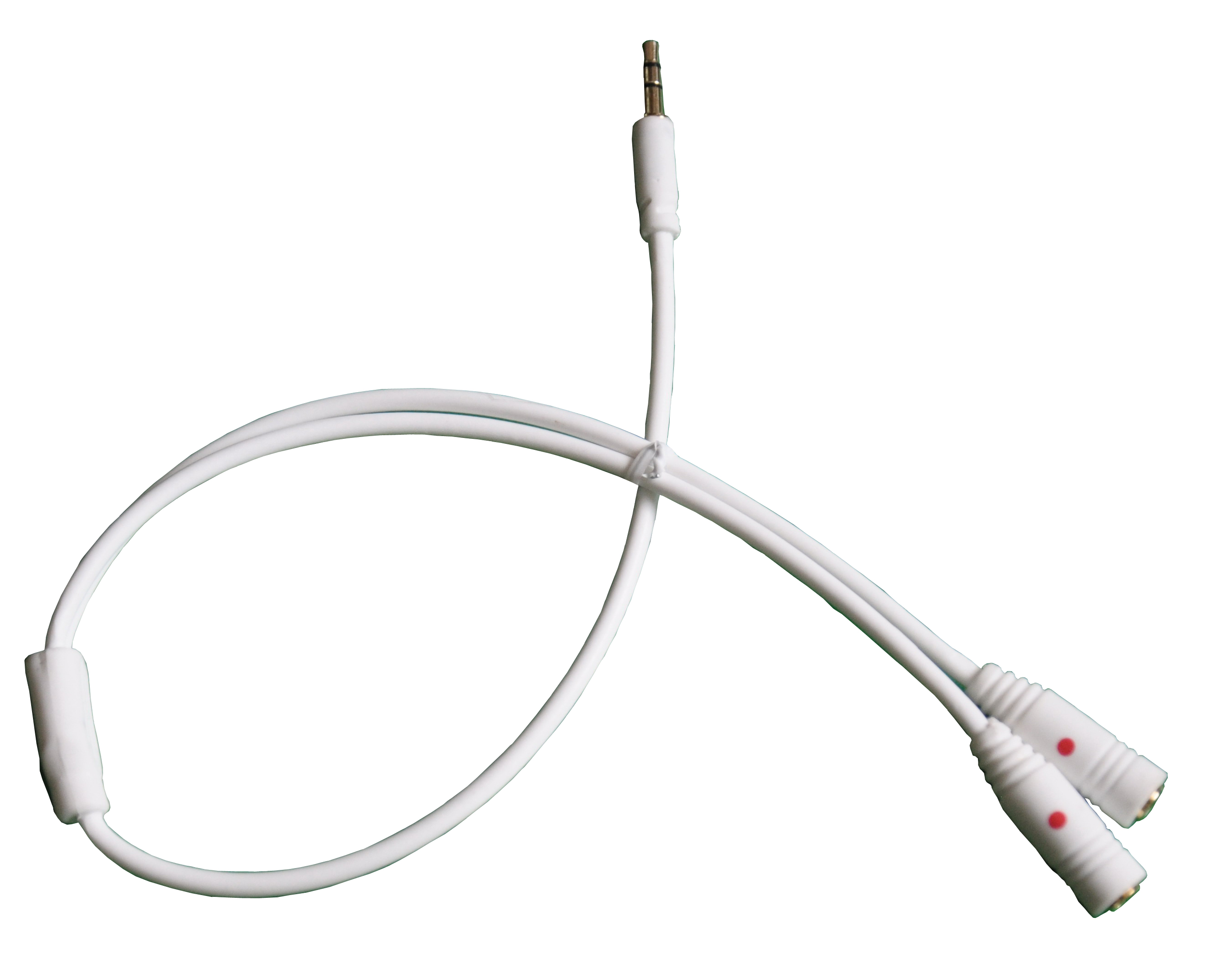 Media Star Flex 3.5mm Stereo/M-(2)Stereo/F, Y