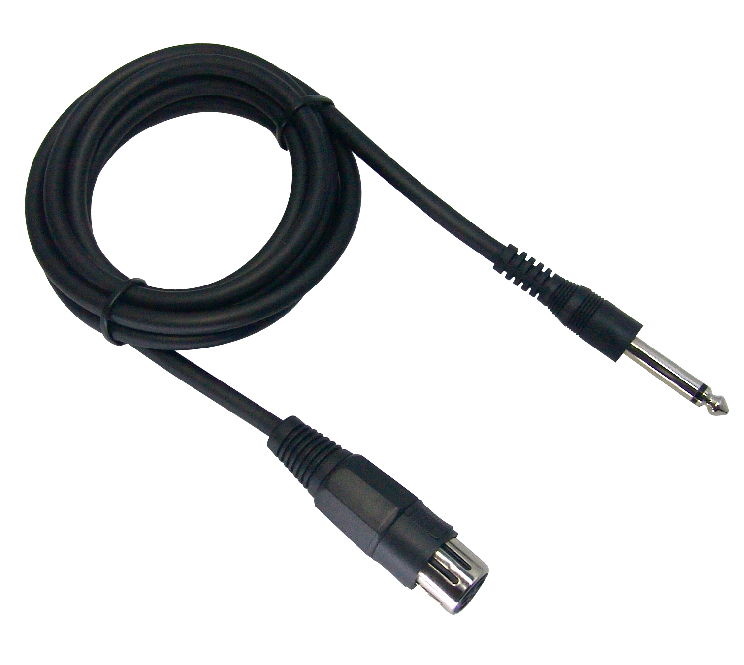 MICROPHONE CABLE-XLR F TO 1/4" M-12 FT.