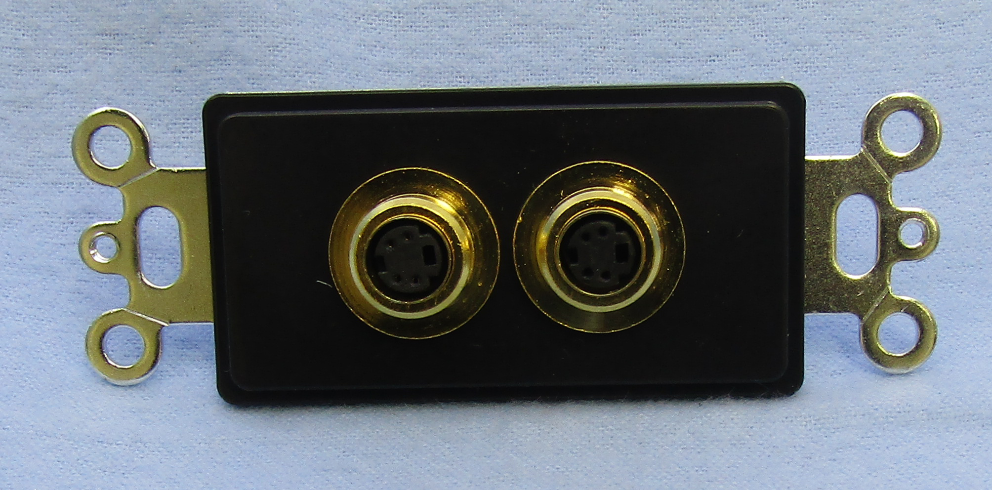 2 S-VHS PLATE-BLACK