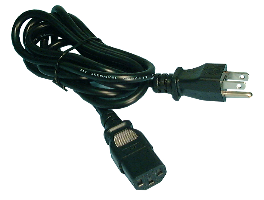 COMPUTER POWER CABLE-BLACK