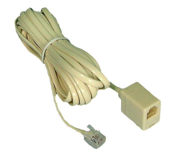 PHONE EXT CORD-25'