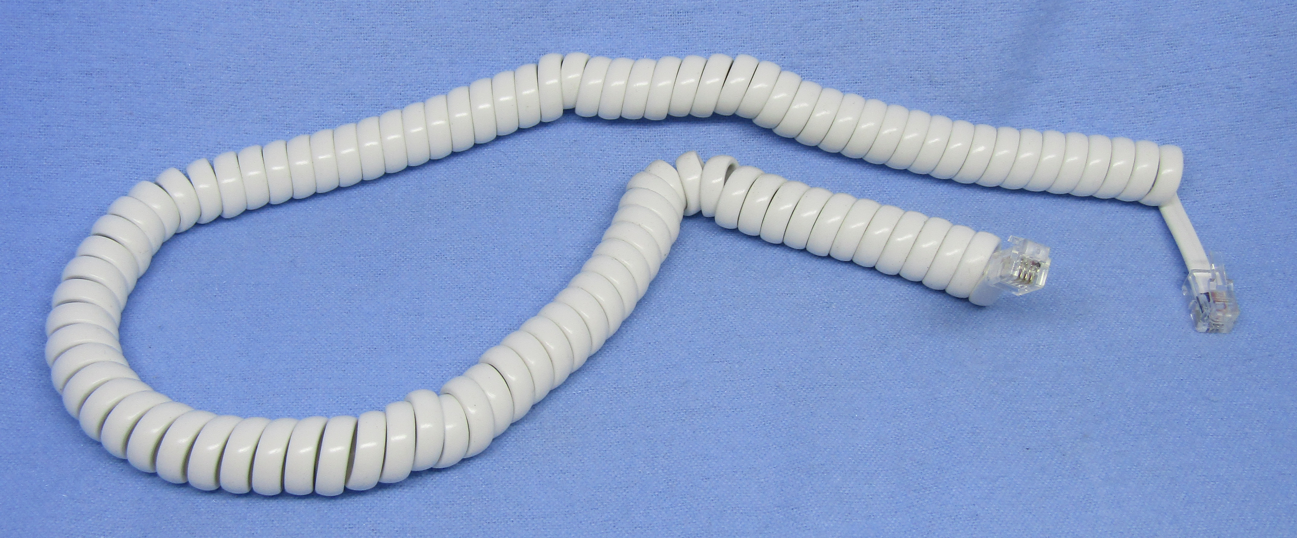 MOD PHONE CABLE-WHITE