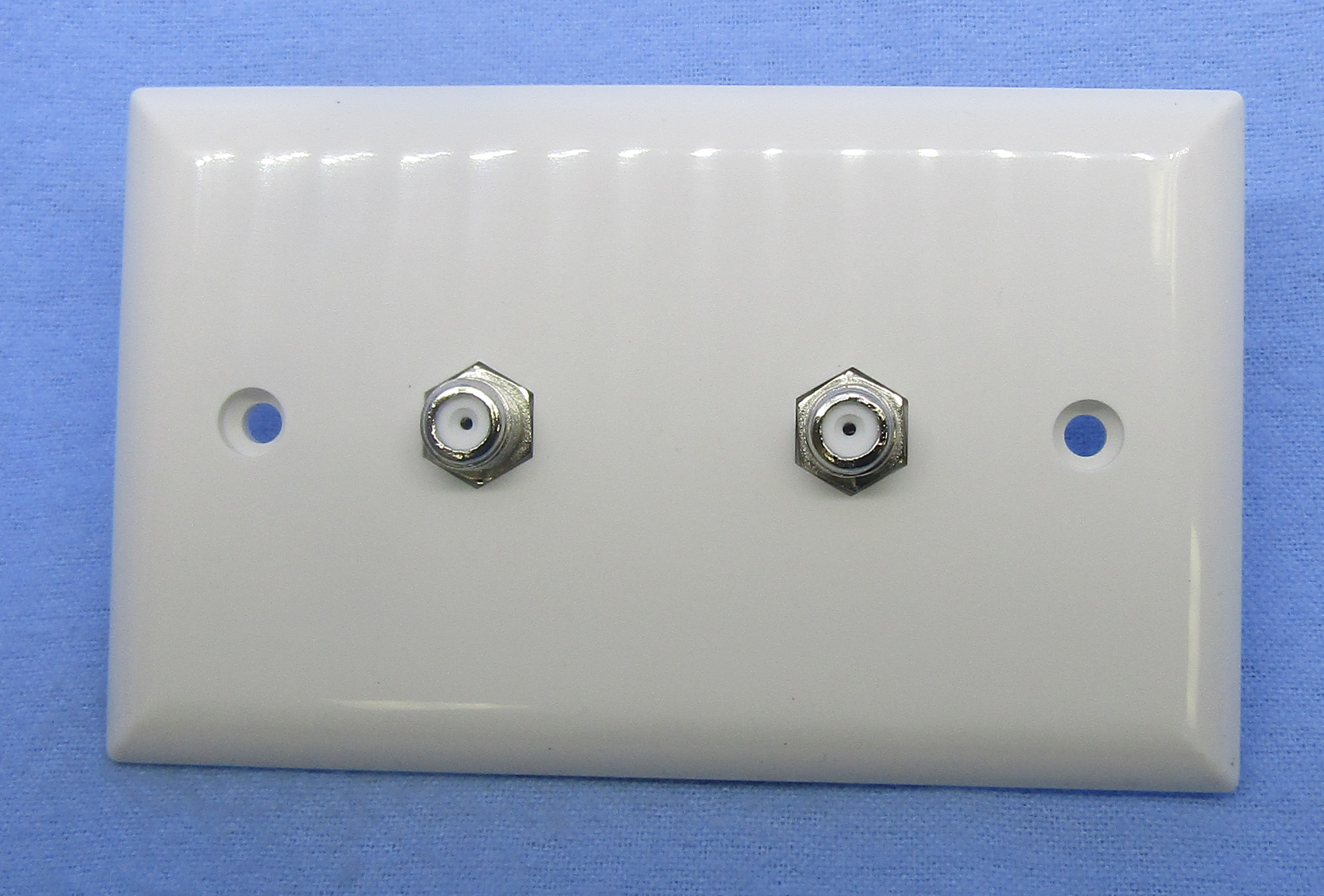 DUAL WALL PLATE-WHITE